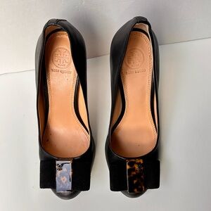 TORY BURCH Black Shoes Heels Size 7